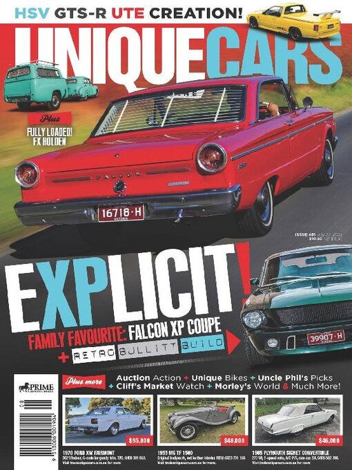 Title details for Unique Cars Australia by Prime Creative Media Pty Ltd - Available